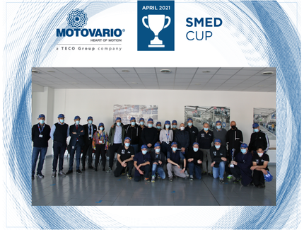 Motovario SMED CUP, eine echte vierteljährliche Prämierung, bei der die Teams der Produktionsabteilungen im Mittelpunkt stehen Motovario SMED CUP, eine echte vierteljährliche Prämierung, bei der die Teams der Produktionsabteilungen im Mittelpunkt stehen