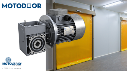 Motodoor: the ideal solution to operate any kind of industrial door. 