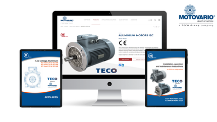 NOUVEAUX MOTEURS EN ALUMINIUM IEC TECO