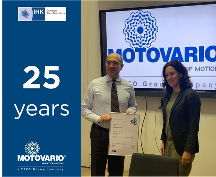 Motovario GmbH, successfully on the German market for the last 25 years