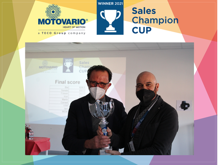 THE 2021 SALES CUP GOES TO PAOLO BISI