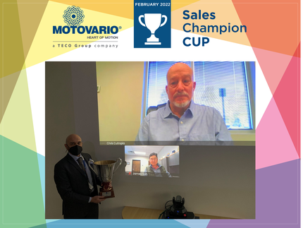FEBRUARY SALES CUP: THE CUP GOES TO OUR UNITED STATES COLLEAGUE