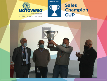 Sales Champions Cup März: TECO-Motoren sind eine sichere Sache!