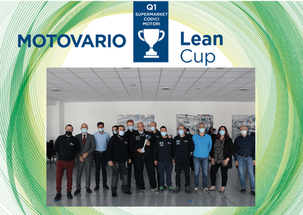 LEAN CUP von MOTOVARIO: Der Pokal, der die effizientesten Verbesserungsprojekte belohnt