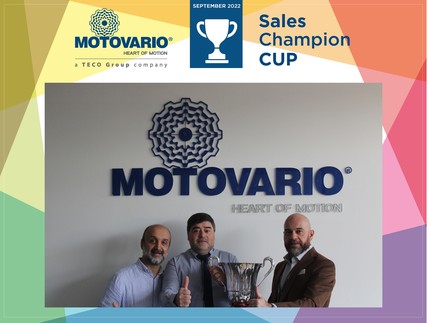 The Sales Champions Cup for September goes to Spain, for exceptional attention to customers' needs