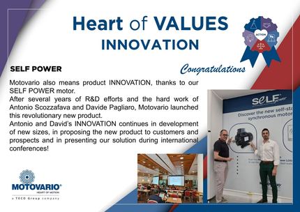 WINNER OF THE “INNOVATION” AWARD