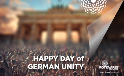 Buenos días desde la fiesta de Unidad Alemana (Tag der Deutschen Einheit)