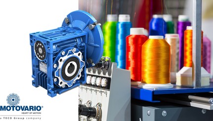 Motovario helps make the textile industry safer, with customised sewing solutions for the customer 