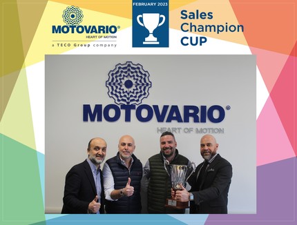 Второй кубок Чемпионов по продажам 2023 года (Sales Champions Cup 2023) остается в Италии благодаря редукторам Mid Heavy Duty!