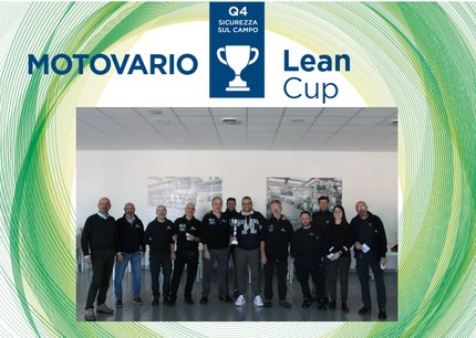 Motovario Lean Cup: en el Q4 se ha premiado al equipo con más distinciones desde la perspectiva de la seguridad