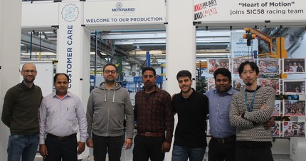 Colleagues from our Indian branch, who are in charge of quality and production, came to visit the Formigine plant