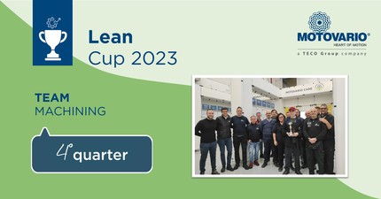 Motovario Lean Cup: ein Quartal für die Sicherheit!