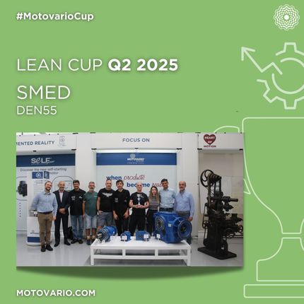Lean Cup Q2 2025: set-up times have been significantly reduced