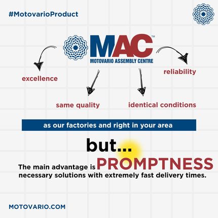 Motovario Assembly Centre (MAC): the advantages of relying on a Motovario MAC