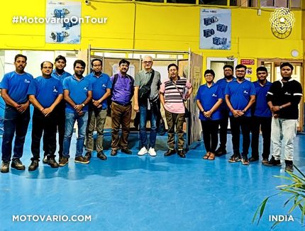 Marco Gianaroli, Subsidiaries Supply Chain Supervisor, recently visited our branch @MotovarioIndia. 