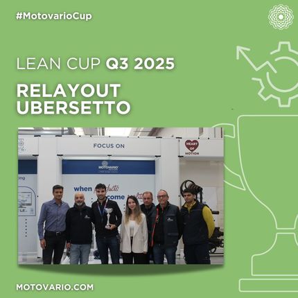 Lean Cup Q3 2025: a streamlined logistics flow thanks to the ‘Relayout Ubersetto’ project