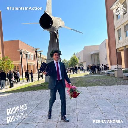 Andrea Perna, mechanical designer at Motovario, an example of #TalentInAction!
