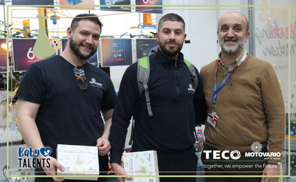 Congratulations Antonio and Ermanno on the birth of the new talent that has just joined your family!