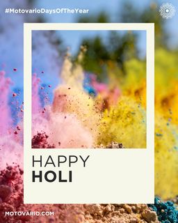 Holi: the harmony of movement and color