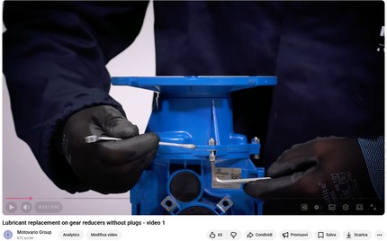 Simple and effective maintenance: oil changes on gear reducers without drain plugs 