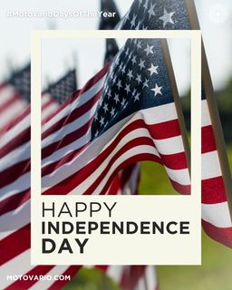 The energy of a country in constant motion. Happy Independence Day!