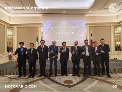 Des synergies mondiales renforcées : Motovario au Taiwan-Italy Business Networking Meeting 