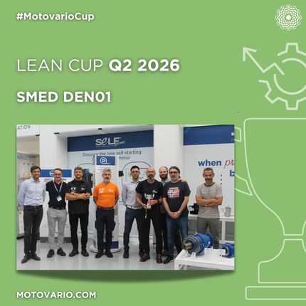 Lean Cup Q2 2026: significantly shorter set-up times