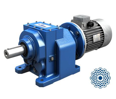Helical gear reducers - cast iron